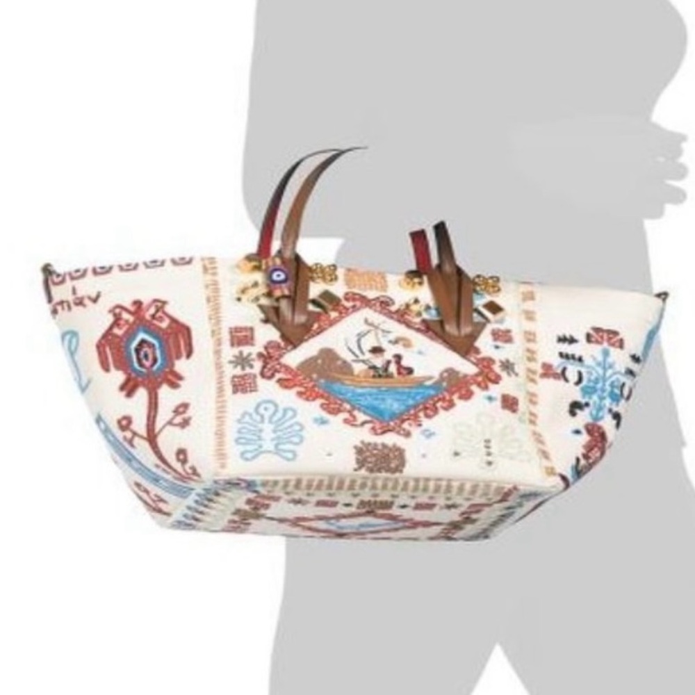 Christian Louboutin Embroidered Tote - Picture 8 of 8
